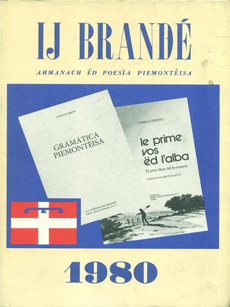 Ij Brande. Armanach ed poesia piemonteisa 1980 - copertina