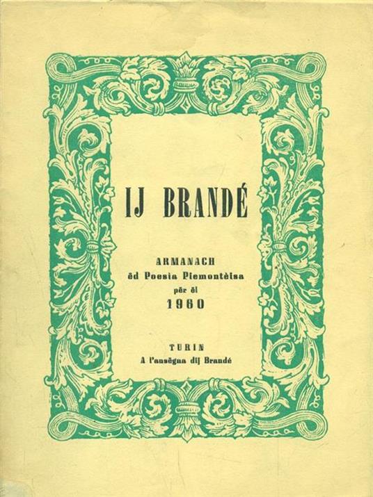 Ij Brande' armanach ed Poedia Piemonteisaper el 1960 - 9