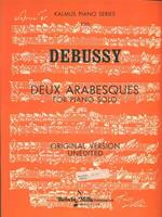 Deux arabesques for piano solo