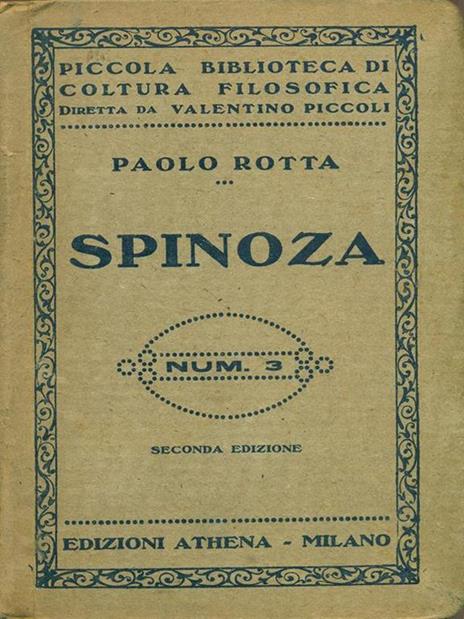 Spinoza - Paolo Rotta - 5