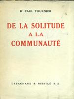 De la solitude a la communauté