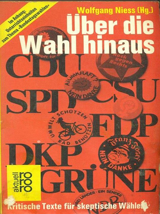 Uber die Wahl hinaus - Wolfgang Niess - 3