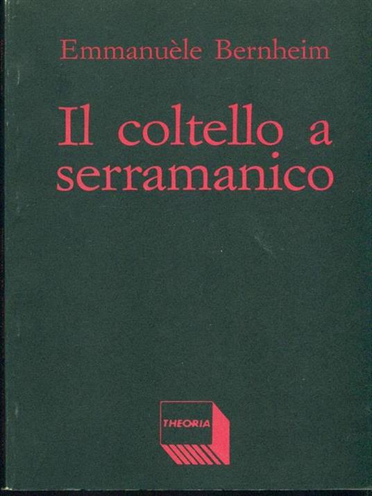 Il coltello a serramanico - Emmanuele Bernheim - copertina