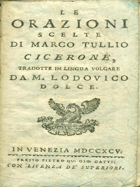 Le orazioni scelte di Marco Tullio Cicerone - Lodovico Dolce - 3