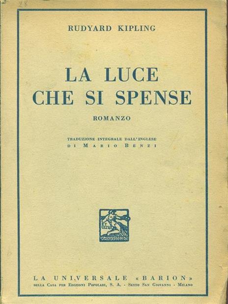 La luce che si spense - Rudyard Kipling - 3