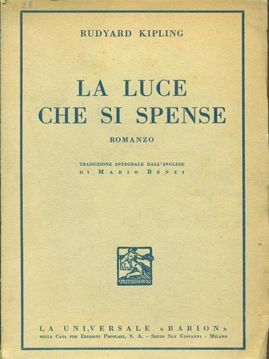 La luce che si spense - Rudyard Kipling - 3