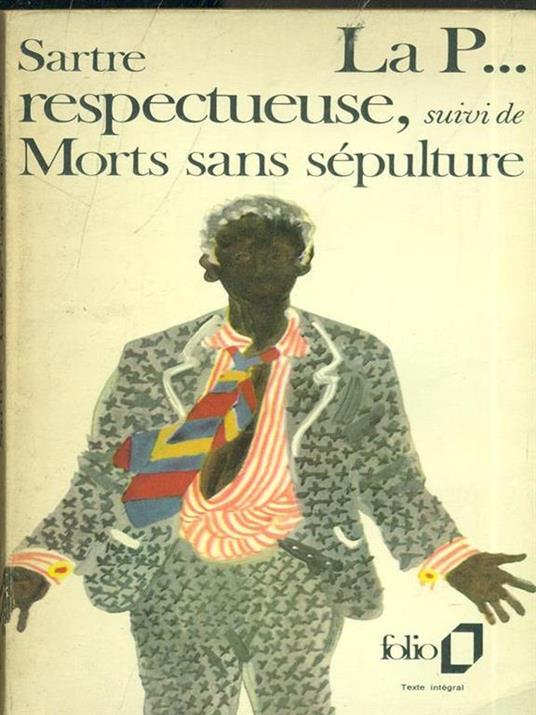 La P... Respectueuse - Jean-Paul Sartre - copertina