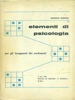 Elementi di psicologia