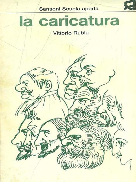 La caricatura - Vittorio Rubiu - copertina