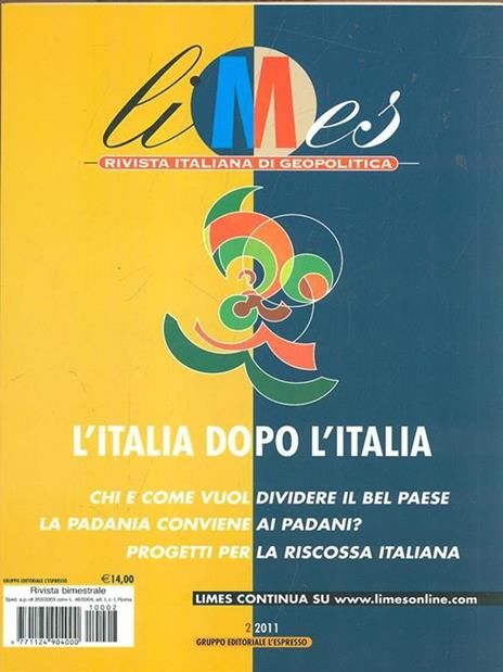 Limes N. 40575 L' Italia dopol'Italia - 10