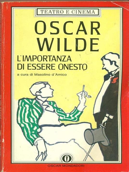 L' importanza di essere onesto - Oscar Wilde - copertina