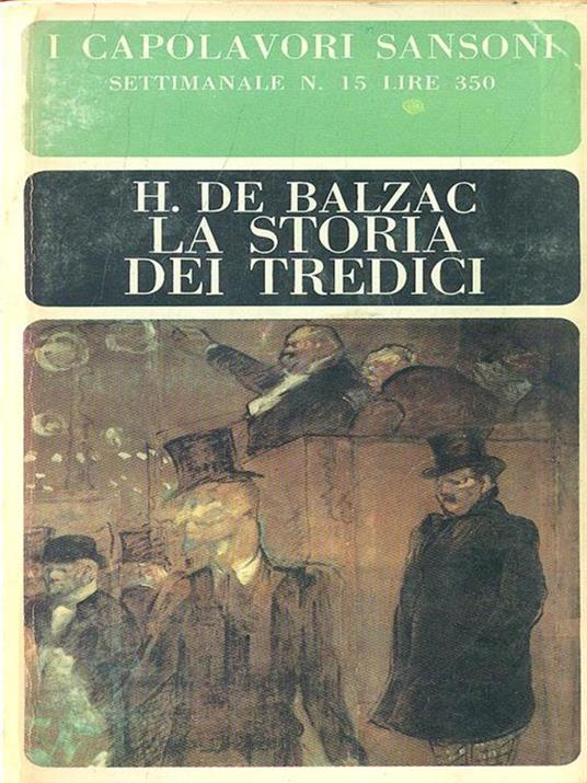 La storia dei tredici - Honoré de Balzac - 2