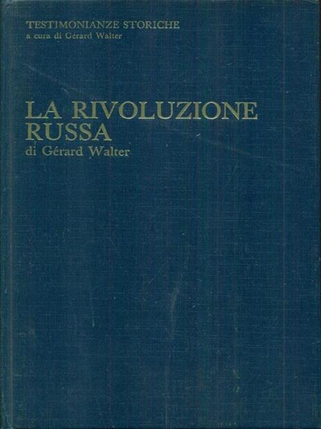 La rivoluzione russa - Gérard Walter - copertina