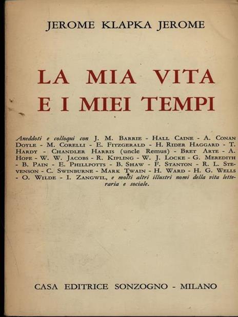 La mia vita e i miei tempi - Jerome K. Jerome - 4