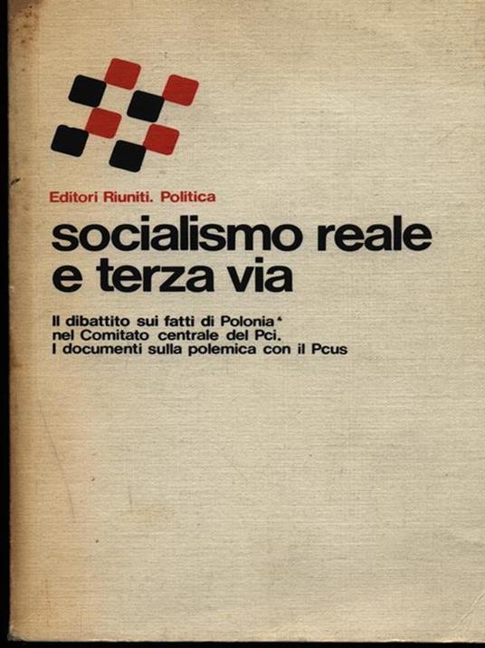 Socialismo reale e terza via - copertina