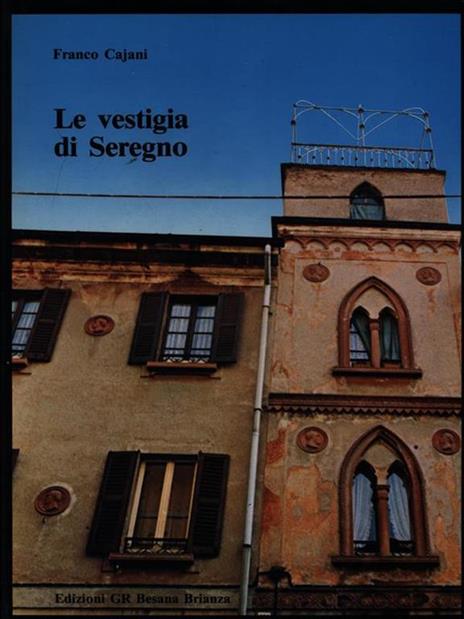 vestigia di Seregno - Franco Cajani - copertina