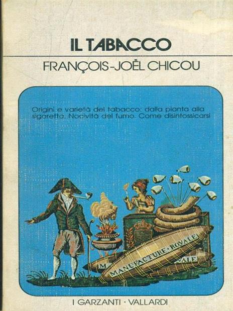 Il tabacco - François-Joel Chicou - copertina