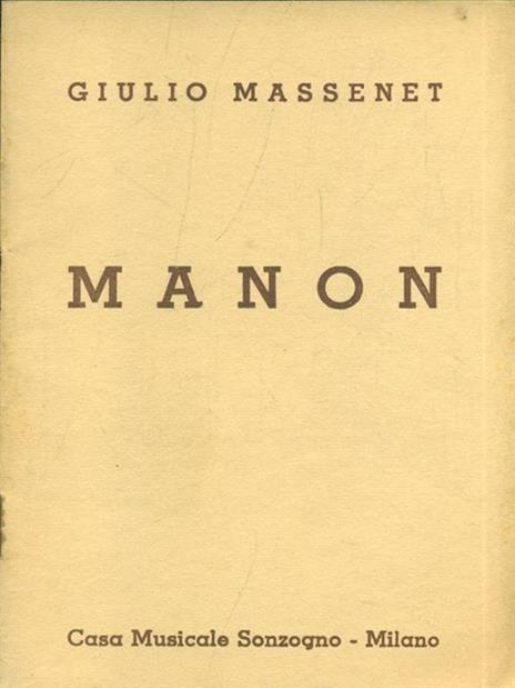 Manon - Jules Massenet - 4