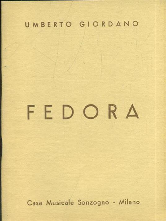 Fedora - Umberto Giordano - 3