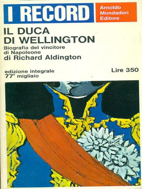 Il duca di Wellington - Richard Aldington - copertina