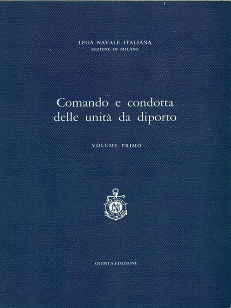 Comando e condotta delle unità da diporto - 7