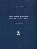 Comando e condotta delle unità da diporto