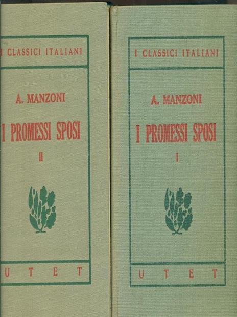 I Promessi Sposi - 2vv - Alessandro Manzoni - copertina