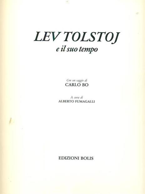 Lev Tolstoj e il suo tempo - Alberto Fumagalli - 6