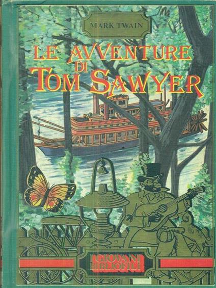 Le avventure di Tom Sawyer - Mark Twain - copertina