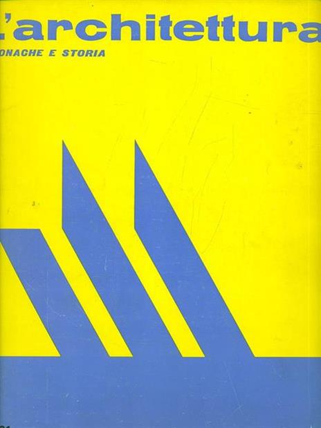 L' architettura n. 161/marzo 1969 - Bruno Zevi - copertina