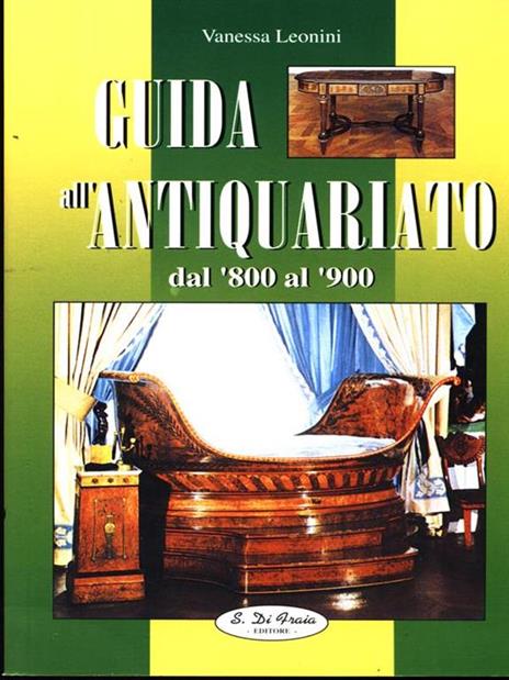 Guida all'antiquariato dal '800 al '900 - copertina