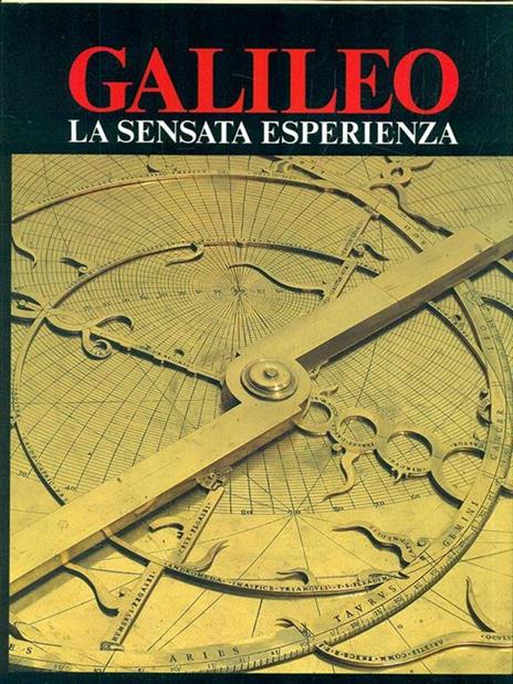 Galileo La sensata esperienza - copertina