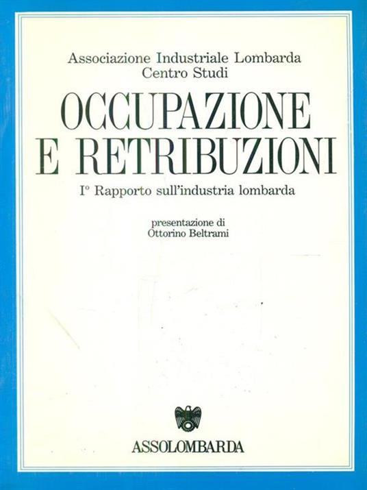 Occupazione e retribuzioni - Ottorino Beltrami - 4