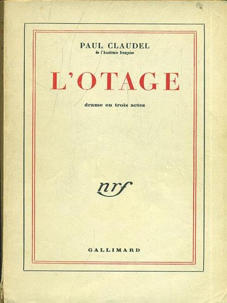 L' otage - Paul Claudel - 5