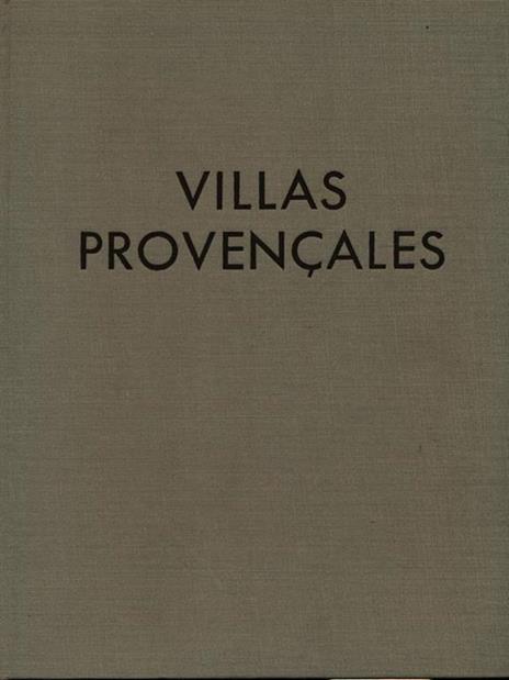 Villas Provencales - André Svetchine - copertina