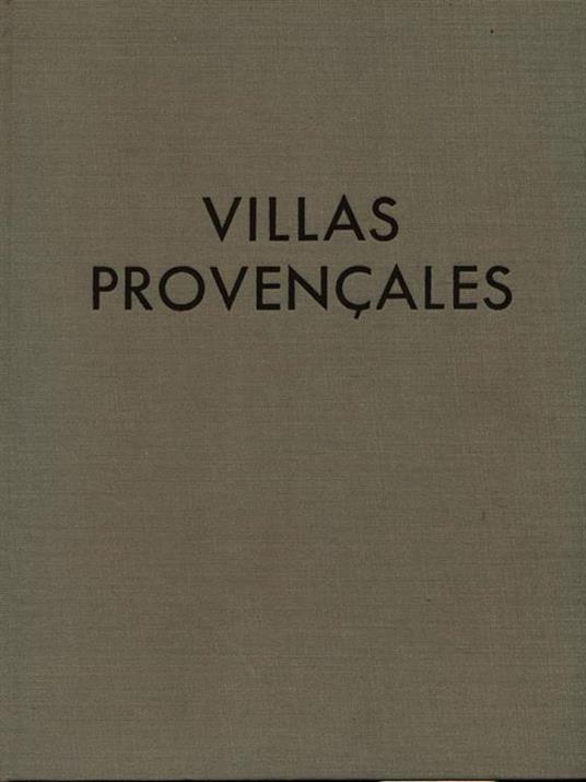 Villas Provencales - André Svetchine - copertina