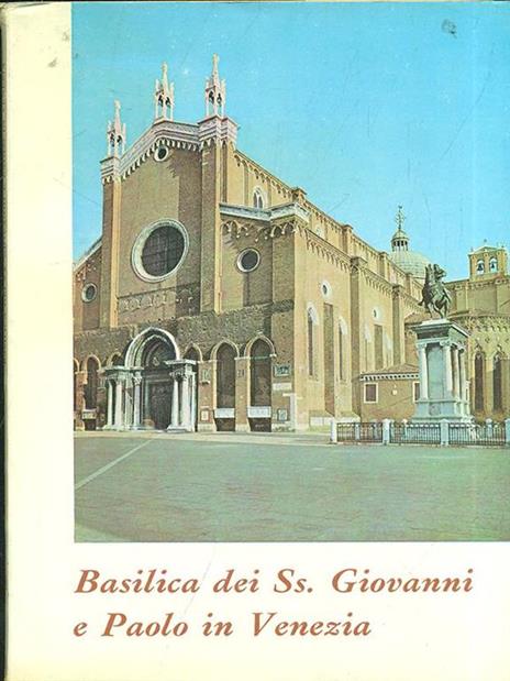 Basilica dei Ss. Giovanni e Paolo in Venezia - Angelo Maria Caccin - copertina