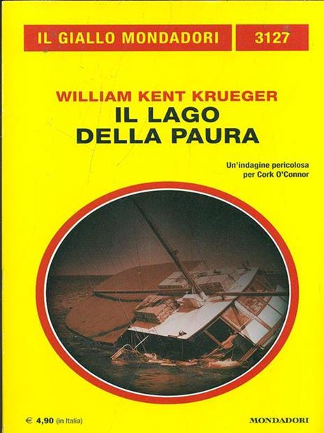 Il lago della paura - William Kent Krueger - copertina