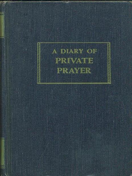 A diary private prayer - 9