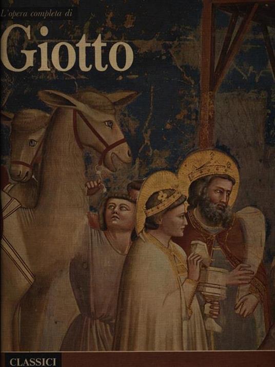 L' opera completa di Giotto - Giancarlo Vigorelli - copertina