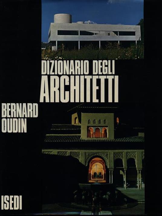 Dizionario degli architetti - Bernard Oudin - copertina