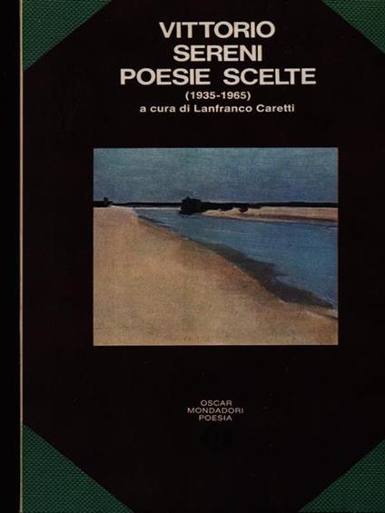 Poesie Scelte - Vittorio Sereni - copertina
