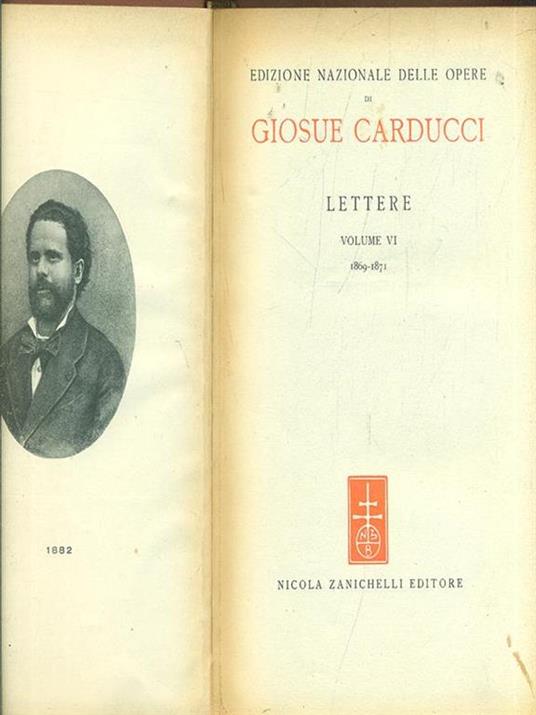 Lettere VI - Giosuè Carducci - 8