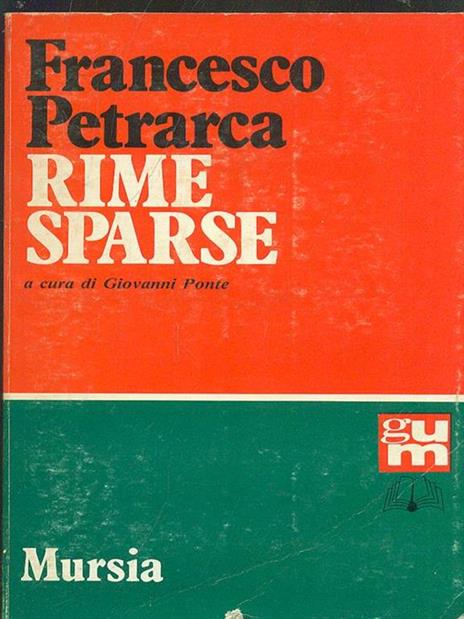 Rime sparse - Francesco Petrarca - 2
