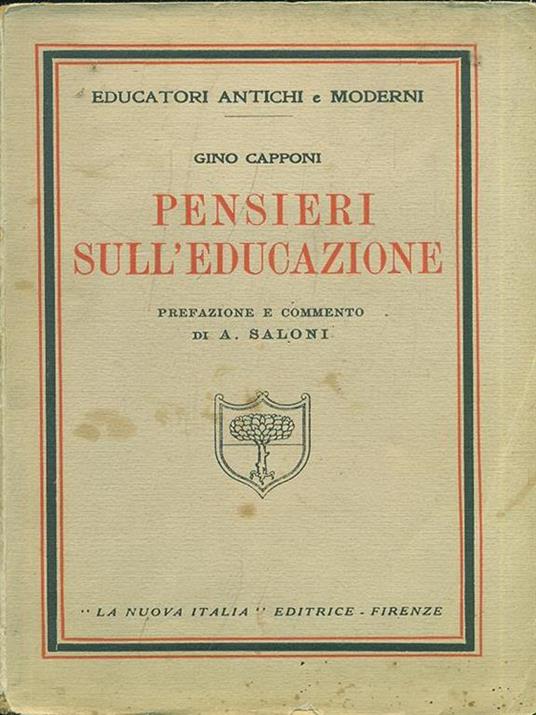 Pensieri sull'educazione - Gino Capponi - 5