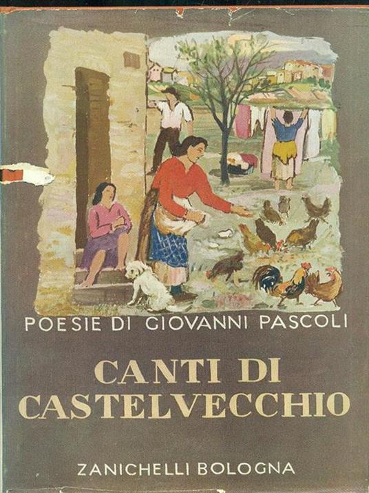 Canti di Castelvecchio - Giovanni Pascoli - copertina