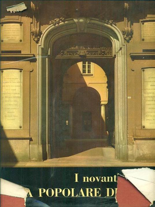 I novant'anni della Banca Popolare di Novara - copertina