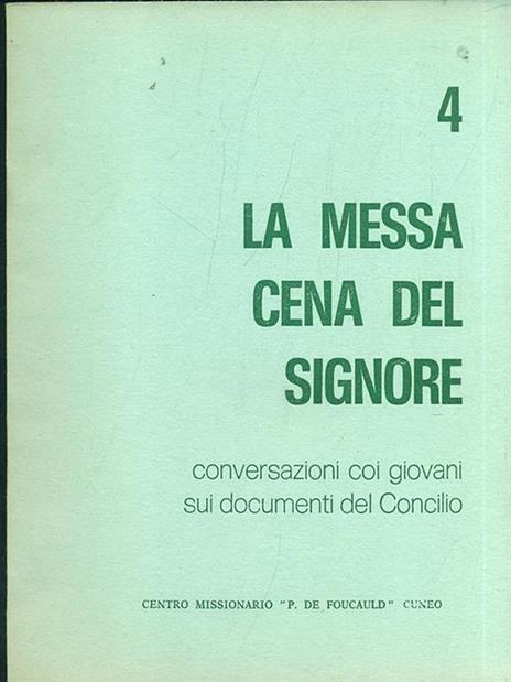 La messa cena del Signore 4 - 4