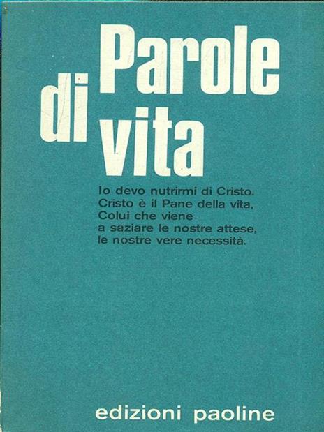 Parole di vita - Paolo VI - 5