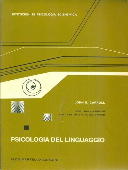 Psicologia del linguaggio - 3